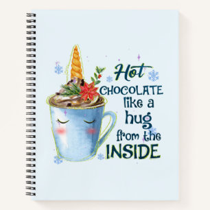 Cuaderno Unicornio de chocolate caliente Cosy Unicorn Win