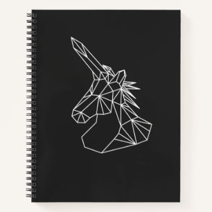 Cuaderno Unicornio de polígono