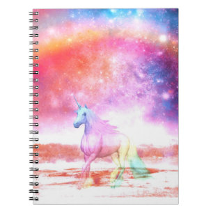 Cuaderno Unicornio del arco iris