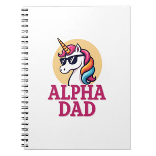 Cuaderno Unicornio Divertido Papá Laufey Hombres Día del Pa