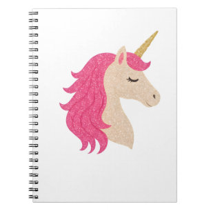 Cuaderno Unicornio Elegante con Estilo Brillante