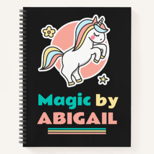 Cuaderno Unicornio - Hago Magia - Magia por ti
