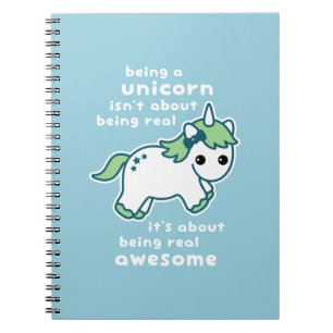 Cuaderno Unicornio impresionante
