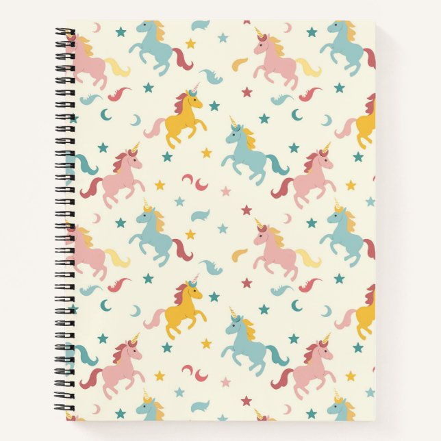 Cuaderno Unicornio Lindo  (Anverso)