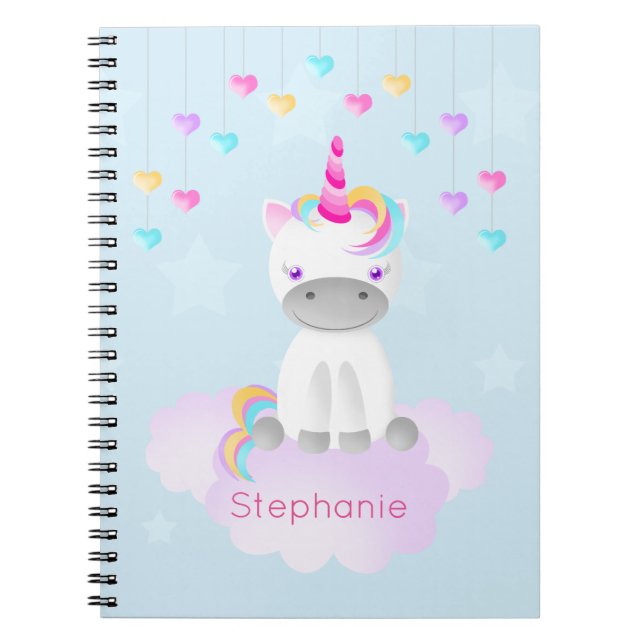 Cuaderno Unicornio mágico (Frente)