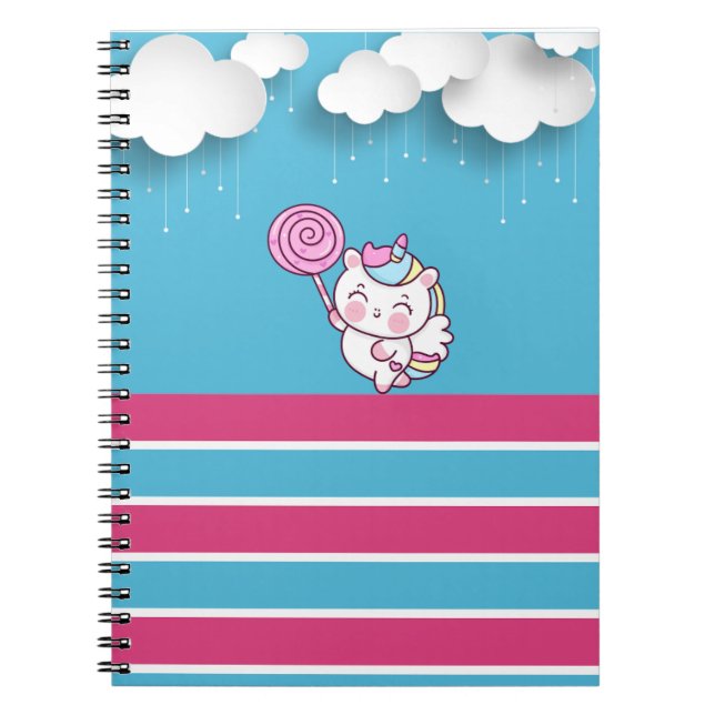Cuaderno Unicornio mágico (Frente)