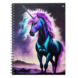 Cuaderno Unicornio oscuro
