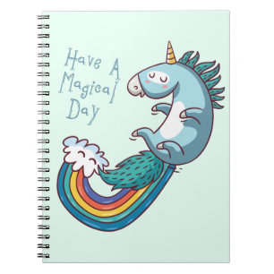 Cuaderno Unicornio "Ten un día mágico"