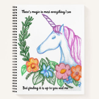 Cuaderno Unicornio - Todavía creo en la magia