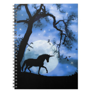 Cuaderno Unicornio y Luna