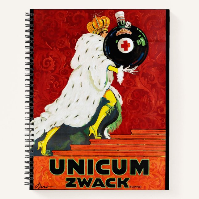 Cuaderno Unicum Zwack (Anverso)