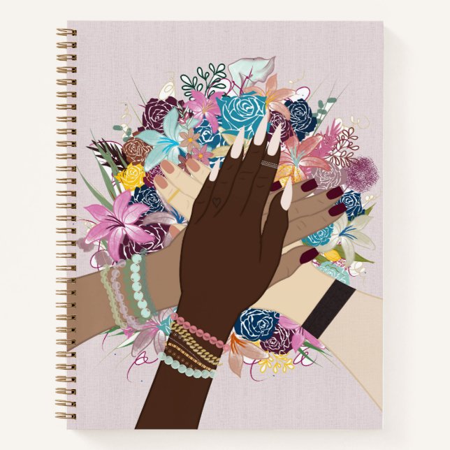 Cuaderno Unidad en el florecimiento - Empoderamiento de las (Anverso)