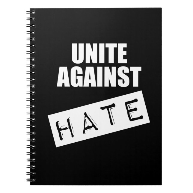 Cuaderno Unidos contra el odio (Frente)