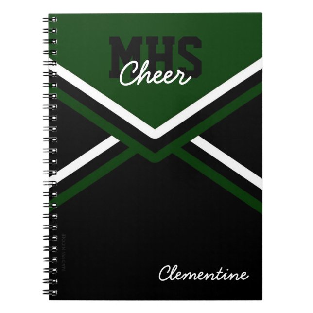 Cuaderno uniforme de la escuela de la animadora (Frente)