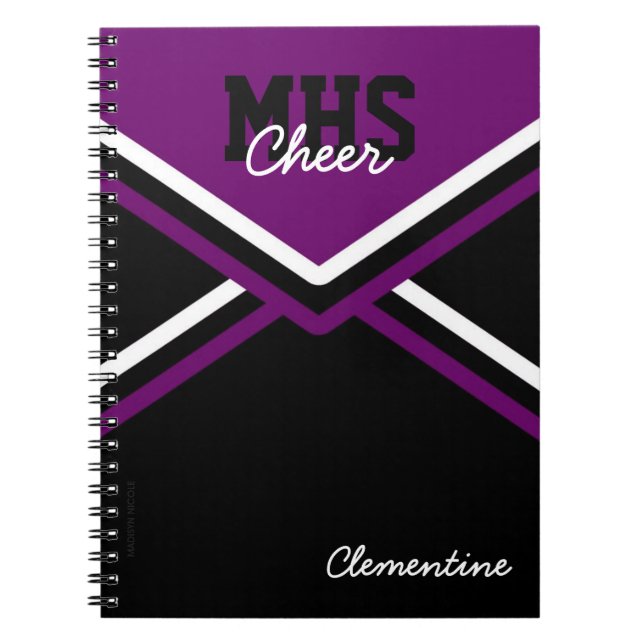 Cuaderno uniforme de la escuela de la animadora (Frente)