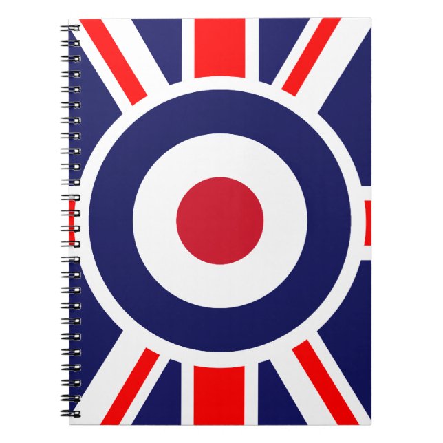 Cuaderno Unión Jack Mods Inglaterra Objetivo (Frente)