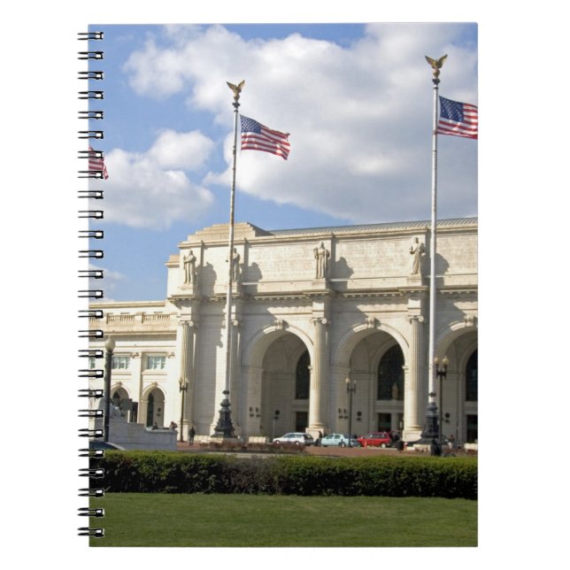 Cuaderno Union Station en Washington, D.C. (Frente)