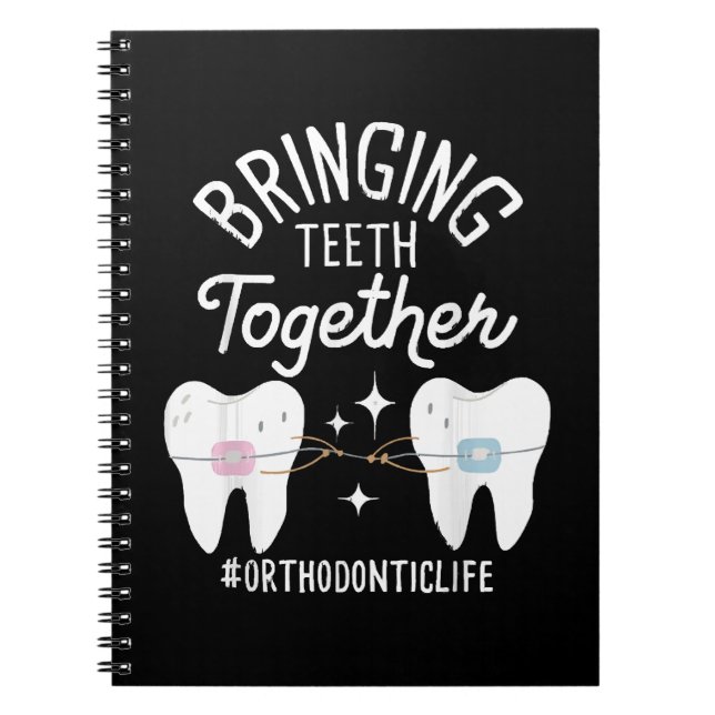 Cuaderno Unir los dientes - Ortodoncista (Frente)