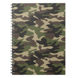Cuaderno unisex de camuflaje más vendido