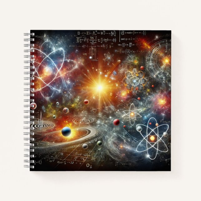 Cuaderno Universe & Quantum Equations (Anverso)