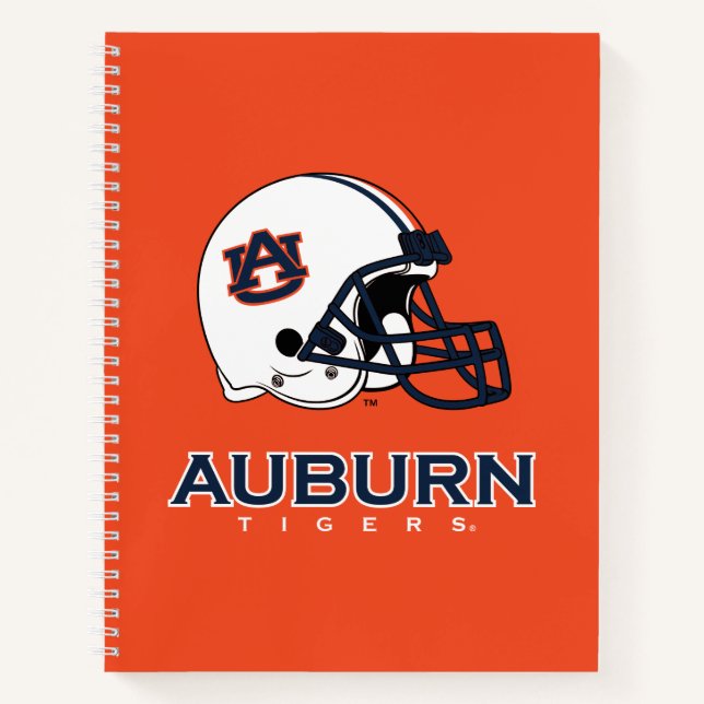Cuaderno Universidad Auburn | Auburn Football (Anverso)
