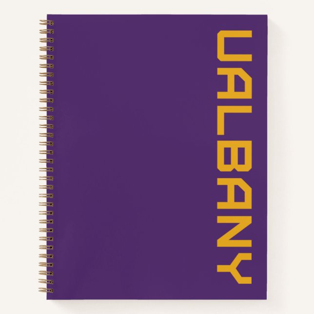 Cuaderno Universidad de Albany Wordmark (Anverso)