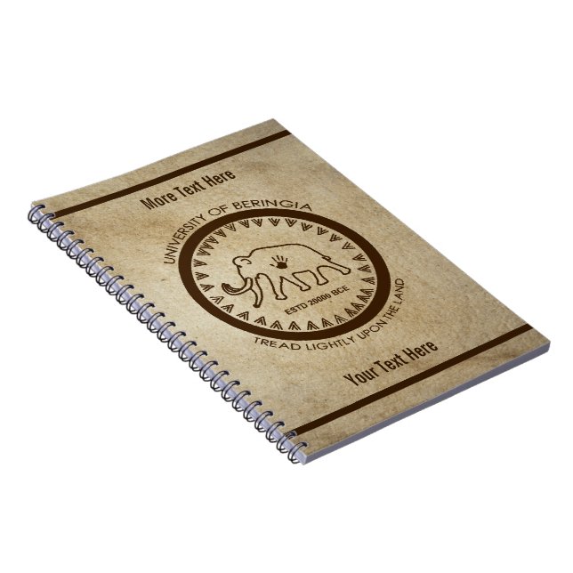 Cuaderno Universidad de Beringia Mammoth Seal (Lado Derecho)
