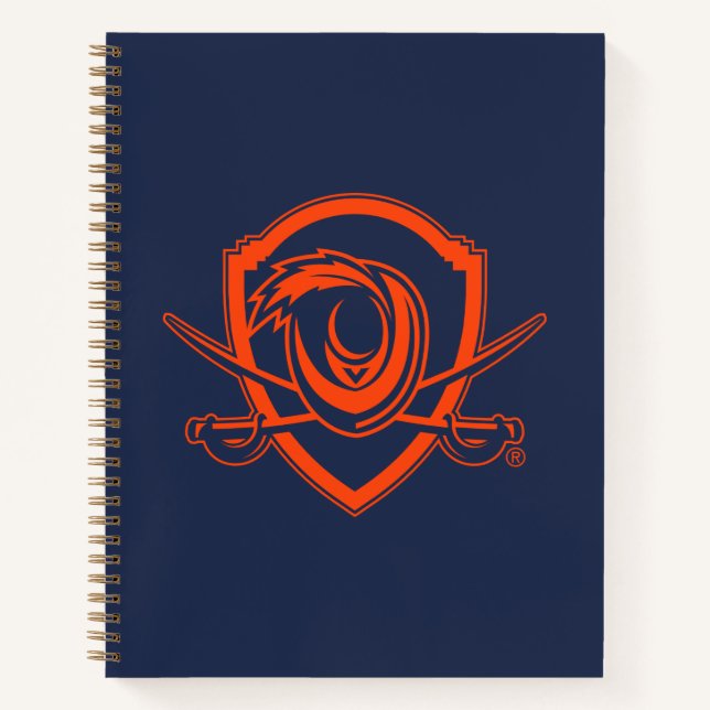 Cuaderno Universidad de Virginia | Escudo de Cavalier (Anverso)