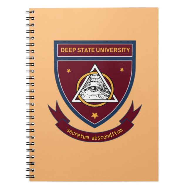 Cuaderno universidad del estado profundo (Frente)