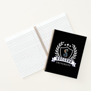 Cuaderno Universidad del Éxito Plantilla de Foto Personal