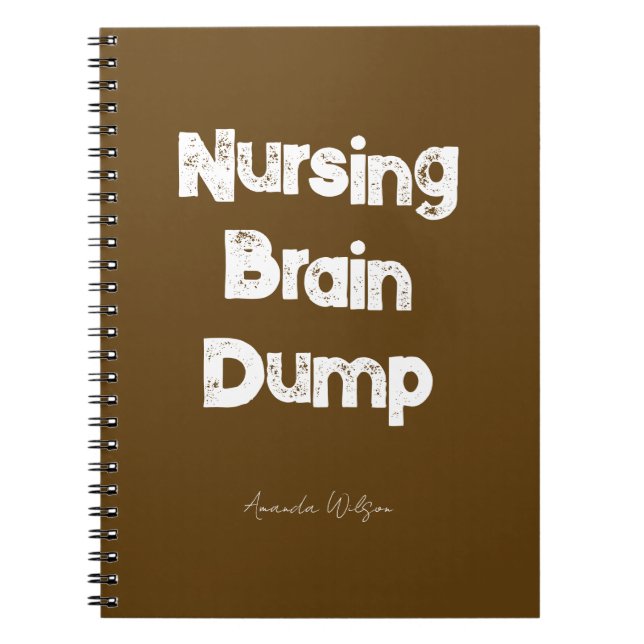 Cuaderno Universidad para Estudiantes de Enfermería Estudio (Frente)
