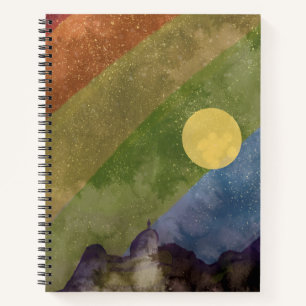 Cuaderno Universo arco iris