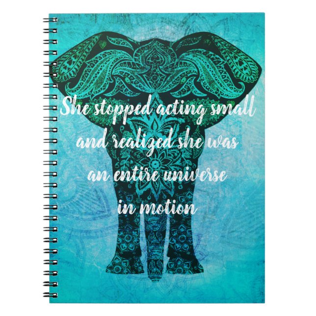 Cuaderno Universo en el movimiento (Frente)