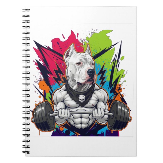Cuaderno Unleash Your Inner Beast with the Alpha Muscle Pit (Frente)