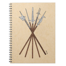 Cuaderno Unos polearmos del siglo XVI