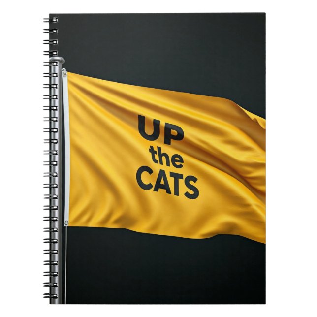 Cuaderno Up the Cats Spiral Notebook (Frente)