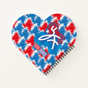 CUADERNO USA/EEUU FLAG SIMPLIFIED TEXT BY MASANSER PIXELAT