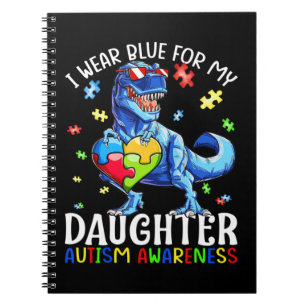 Cuaderno Uso Azul Para Concienciar Sobre El Autismo, Concie