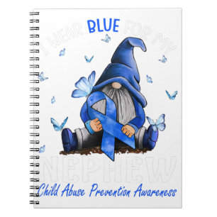 Cuaderno Uso Azul Para Prevenir El Maltrato Infantil De Mi