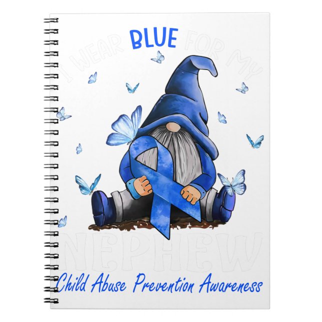 Cuaderno Uso Azul Para Prevenir El Maltrato Infantil De Mi  (Frente)