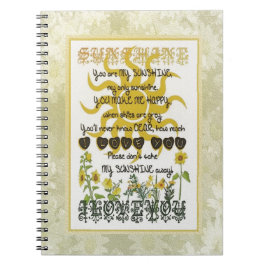 Cuaderno Usted es mi sol