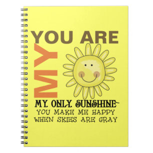 Cuaderno Usted es mi sol