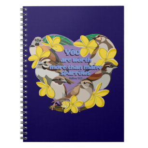 Cuaderno Usted vale más que muchos gorriones