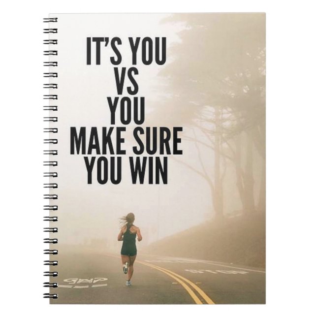 Cuaderno USTED vs USTED - Motivación del entrenamiento de m (Frente)