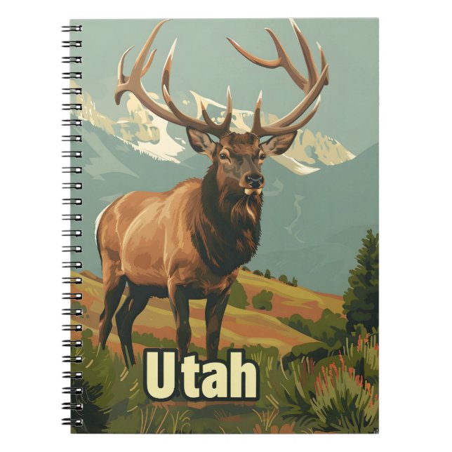 Cuaderno Utah Elk (Frente)