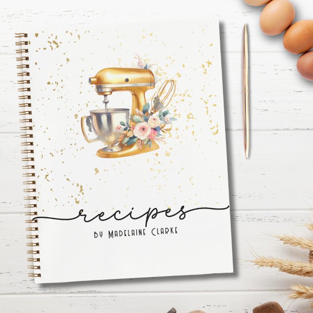 Cuaderno Utensilios para hacer panadería Purpurinoso Rubor  (Subido por el creador)