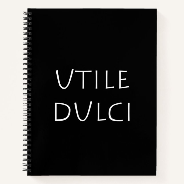 Cuaderno Utile dulci (Anverso)