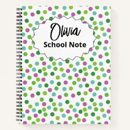 Cuaderno Útiles divertidos para el regreso a clases para ni