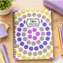 Cuaderno Útiles divertidos para el regreso a clases para ni