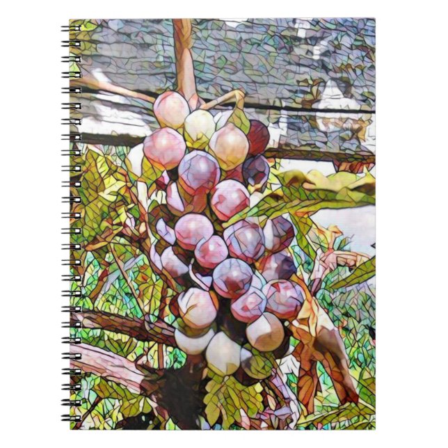 Cuaderno uvas (Frente)